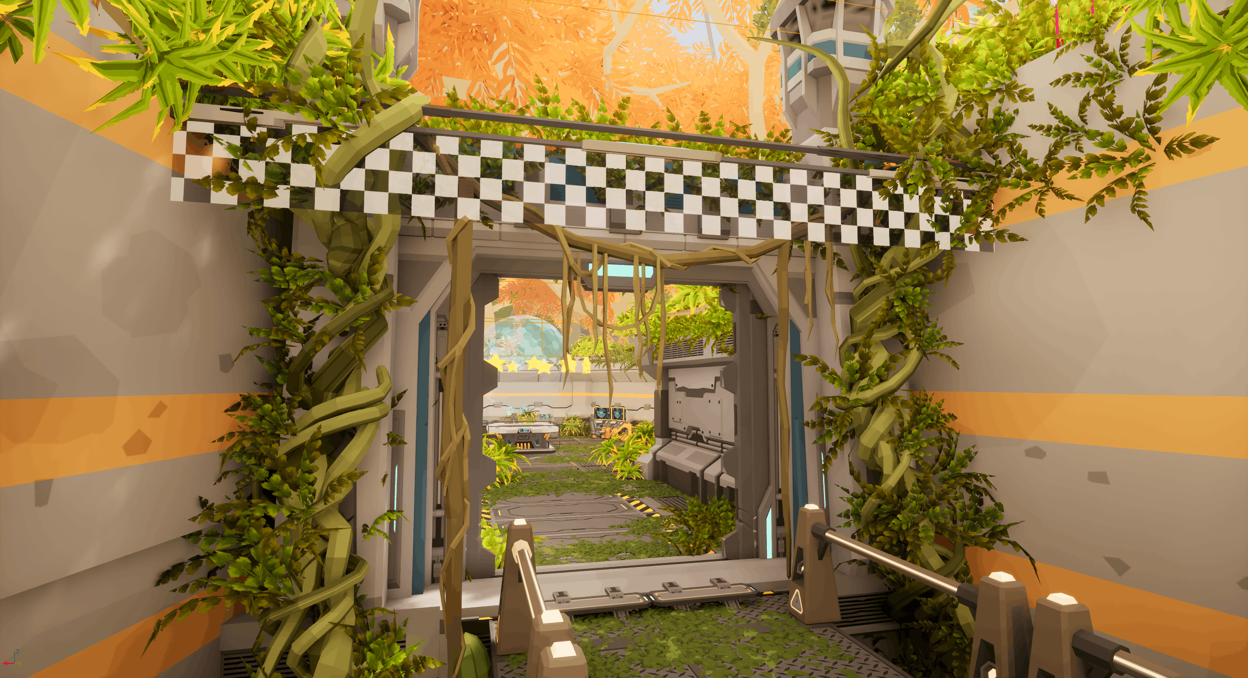 parkour finish line