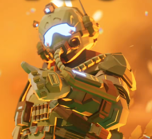Image of a thanking character