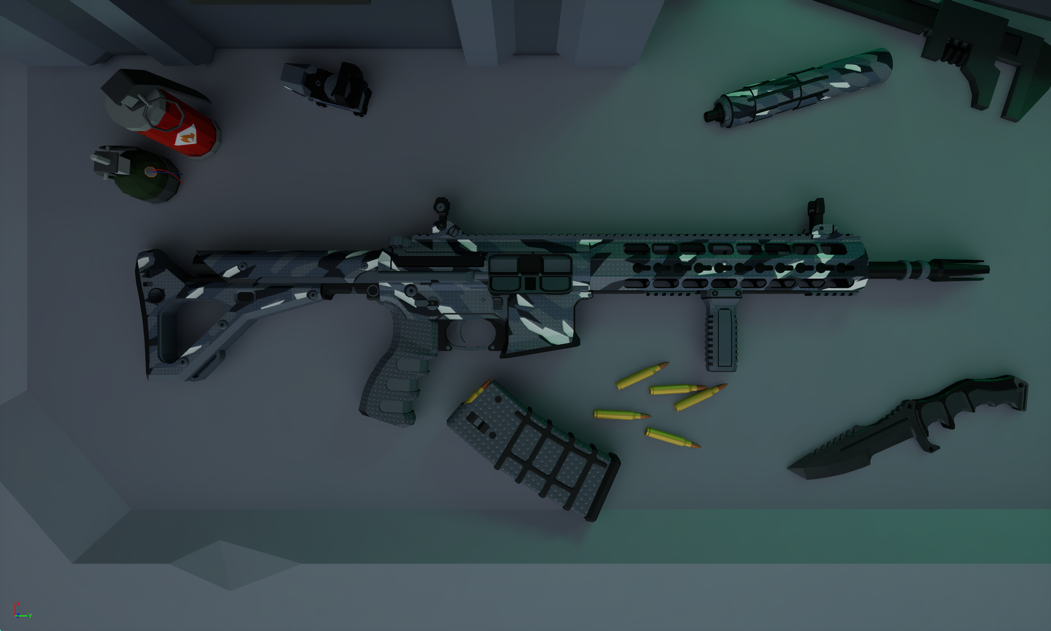 Image of the M4D5 Weapon