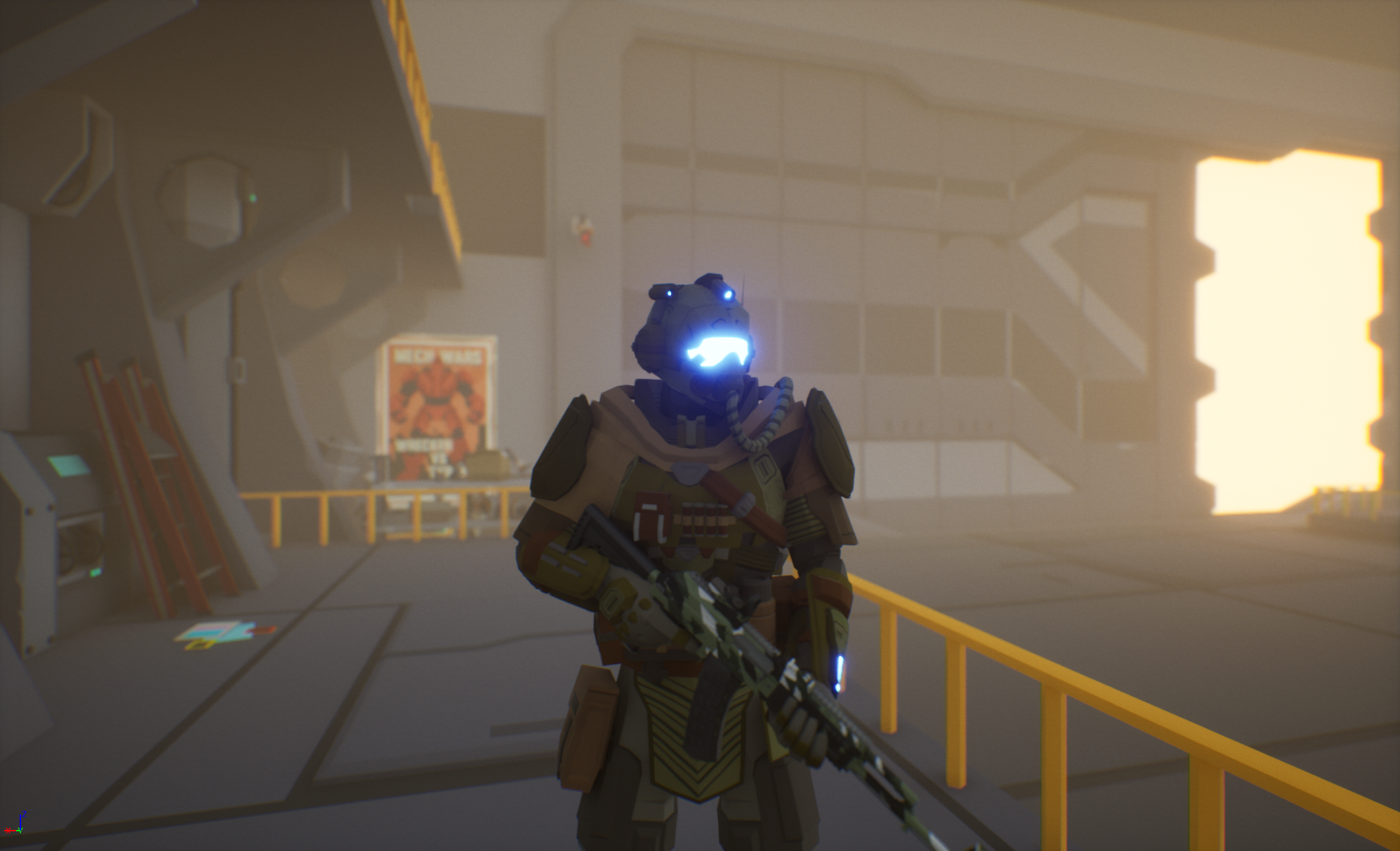 Assault Character Model